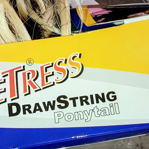 Freetress "Rio Girl" Drawstring Ponytail New Never Worn 20" Color 613 - Picture 4 of 4